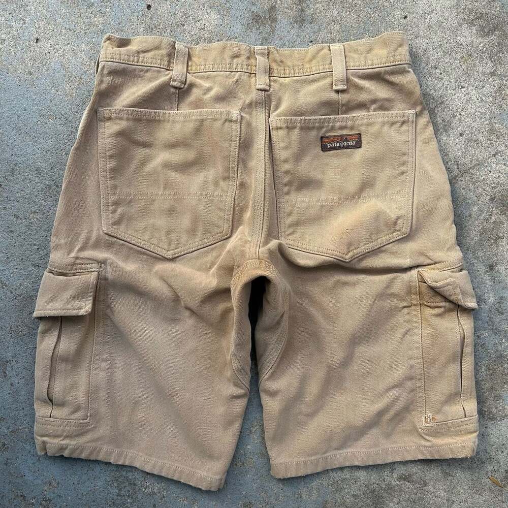 Patagonia Cargo Shorts Iron Forge Workwear Summer Canvas